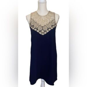 Lilly Pulitzer Nala navy shift dress.